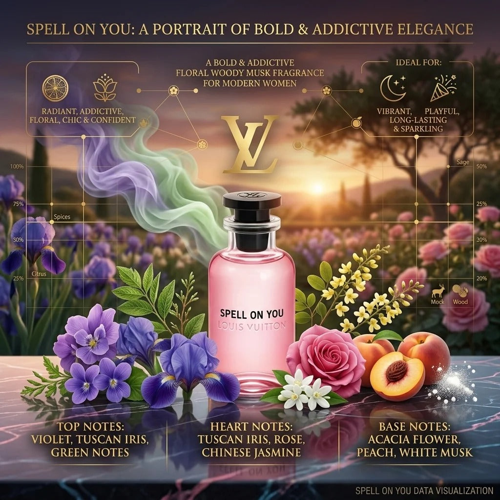 Louis Vuitton Spell On You 100ml EDP for Women | Luxury Floral Designer Perfume
