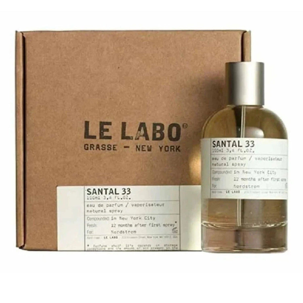 Le Labo Santal 33 Unisex EDP Spray 3.4oz / 100ml
