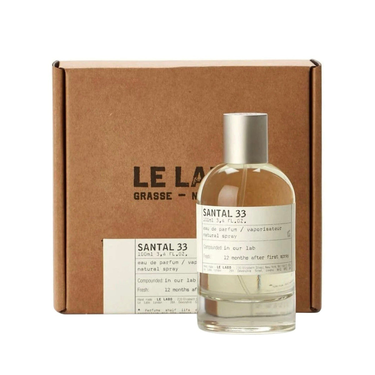 Le Labo Santal 33 100ml Eau de Parfum Spray for Women & Men