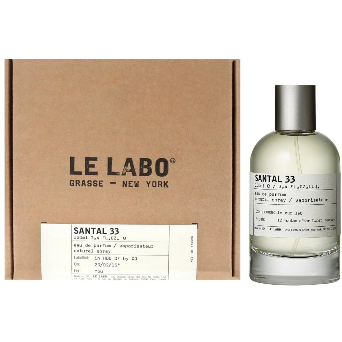 Le Labo Santal 33 Luxury Unisex Eau de Parfum 3.4oz